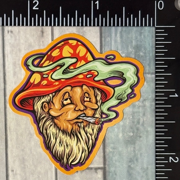 🌀10/$10🌀 Psychedelic 420 Reusable Waterproof Vinyl Sticker Decal - Picture 1 of 1